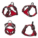 Truelove Pet Reflective Nylon Dog Harness No Pull Adjustable Medium Large Naughty Dog Vest Safety Vehicular Lead Walking Running - Image 2