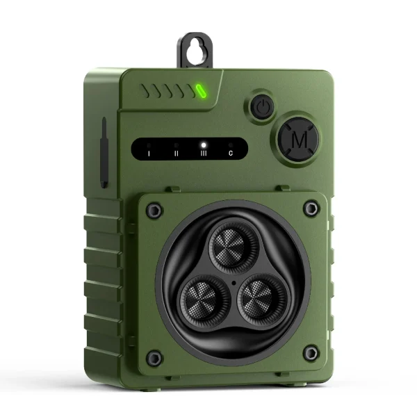 Anti-bark Automatic Ultrasonic Dog Repeller – Rechargeable High-Power Indoor/Outdoor Dog Bark Suppressor